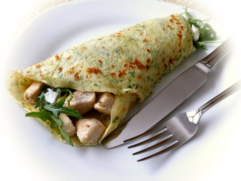 Matcha Green Tea Pancakes